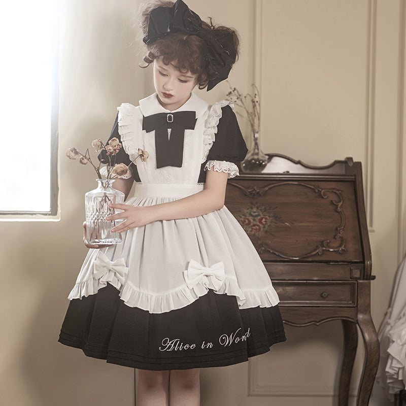 Sweet Alice - Short Sleeves Maid Lolita OP - image 2