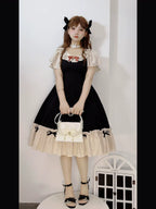 Cotton Plus Size Lolita OP Dress with Pockets - image 11