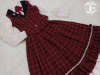 Rose - Elegant Lolita Fishbone Grid Skirt Customized - image 75