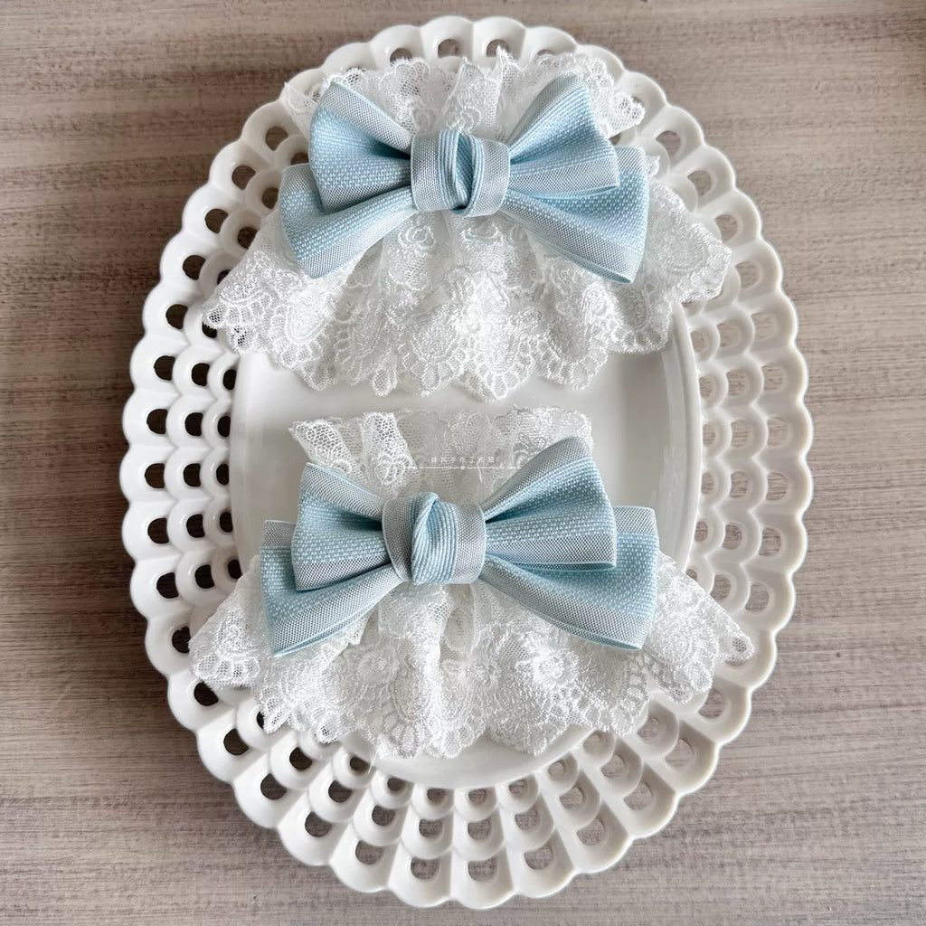 Wedding Sweet Lolita Accessories, Dramatic Bows - image 24