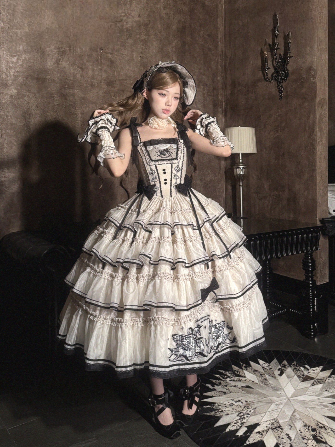 Unnamed Swan Classic Lolita JSK Dress Set - image 13