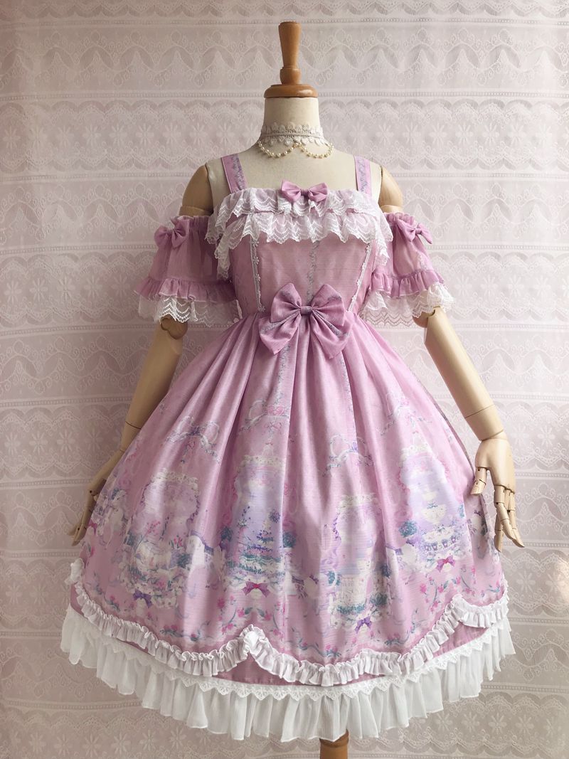 Unicorn's Secret Garden Summer Lolita JSK Dress - image 7
