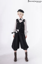 Secret Morning News - Vintage Ouji Lolita Vest Blouse Bloomers - image 22