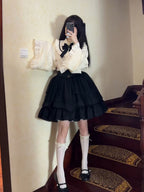 Rich Girl Elegant Lolita Blouse and Skirt Set - image 5