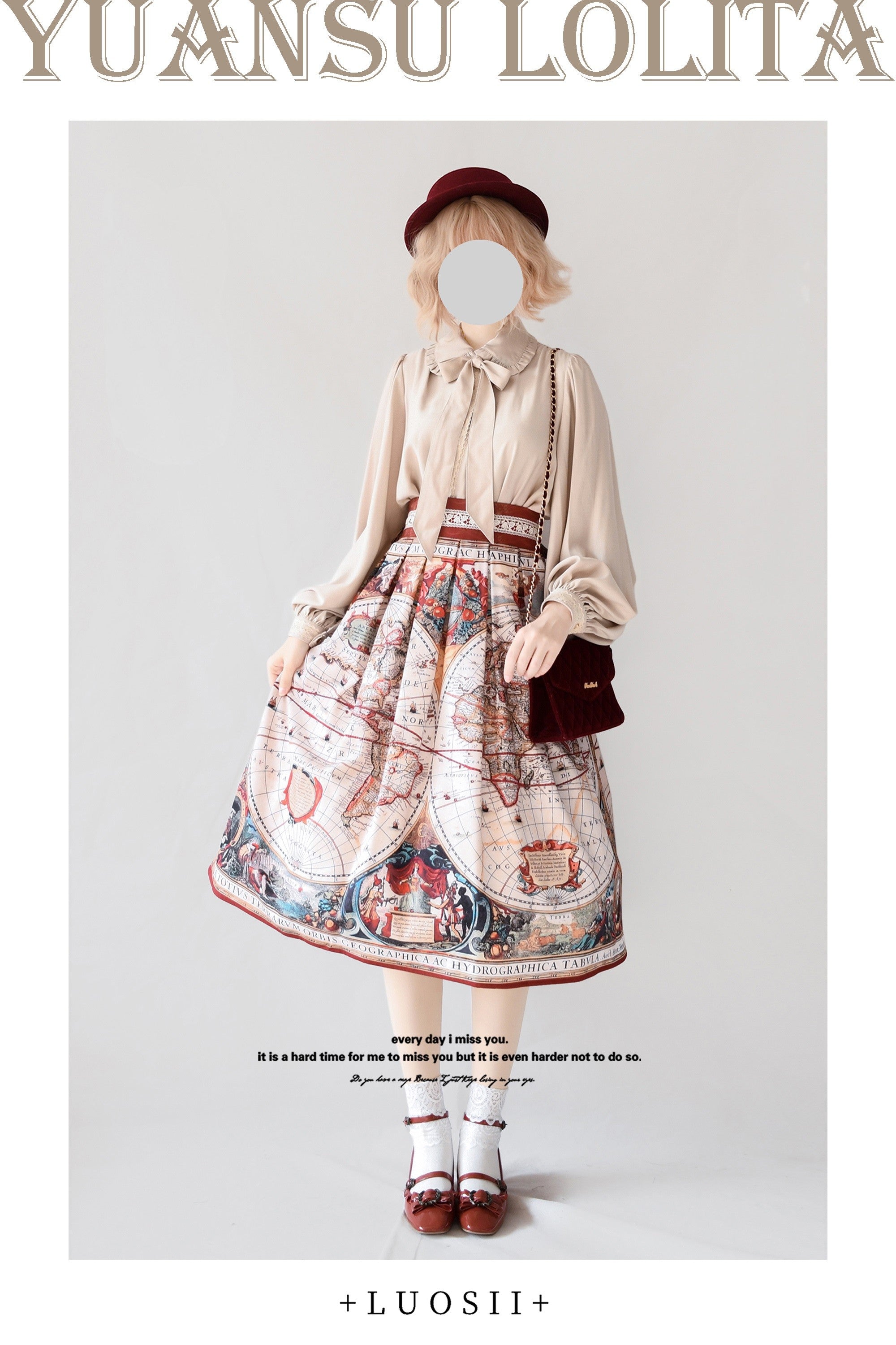 Mayer's Whisper - Vintage Lolita Large Sleeve Blouse - image 11