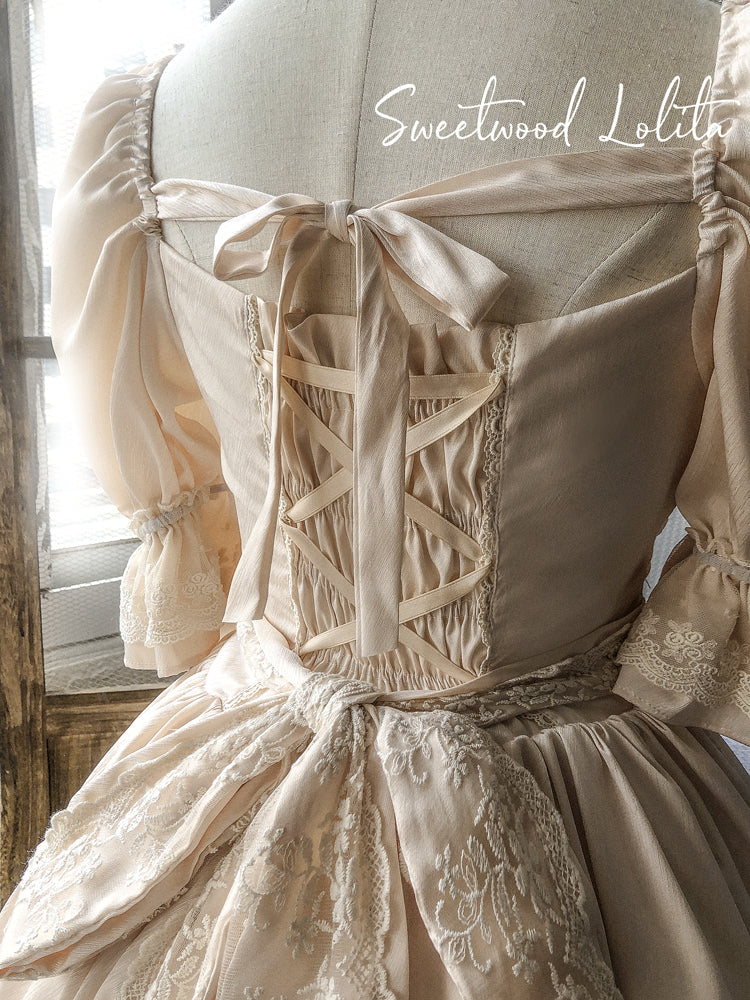 CLA Vintage French Lolita OP Dress - image 81