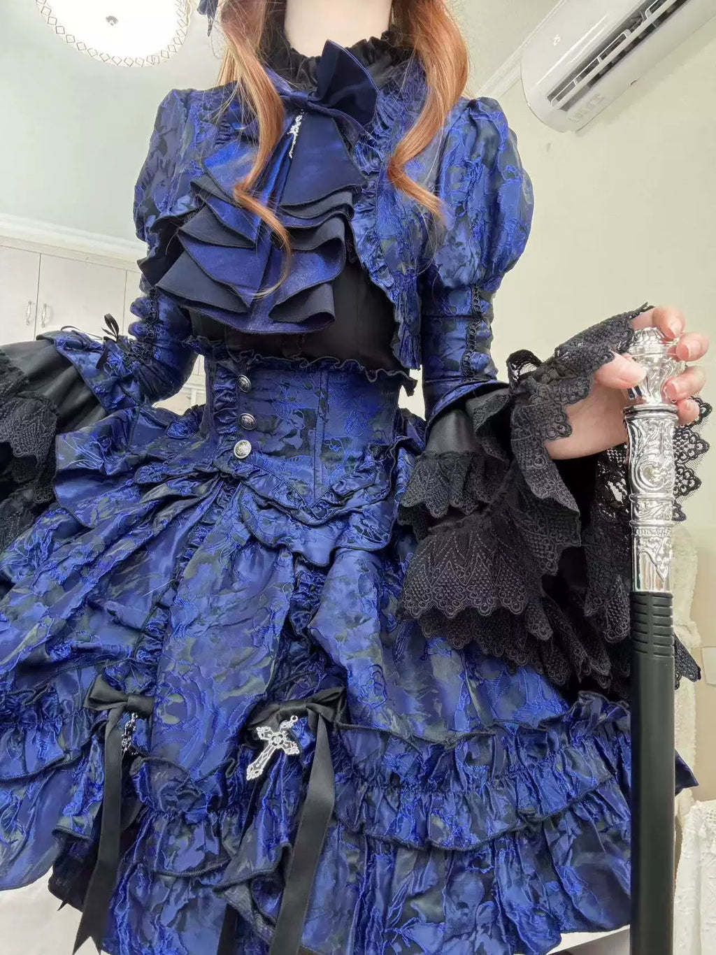 Cross Nocturne - Gothic Blouse, Corset Dress and Skirt Collection - image 13