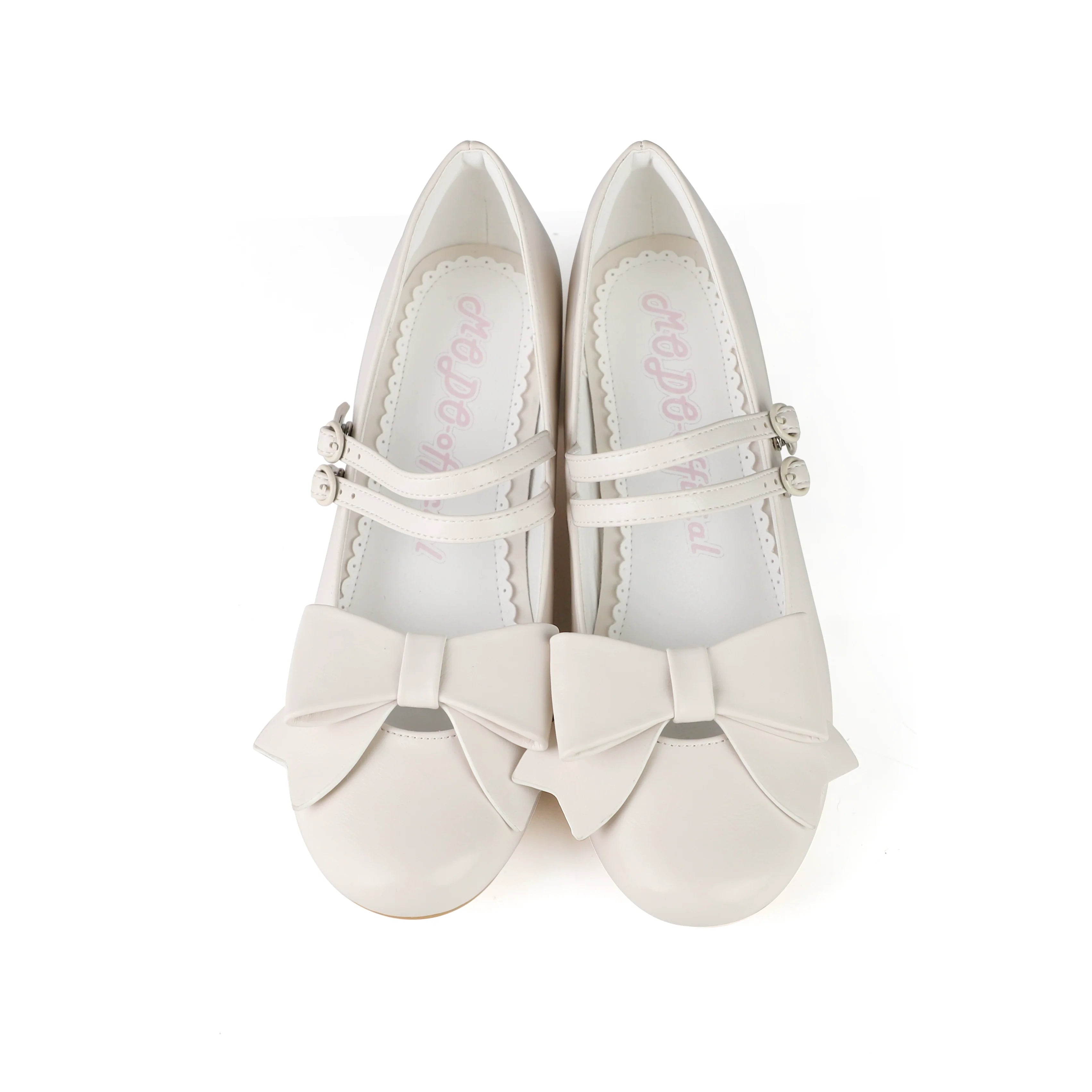 Apple Candy - Pointed Toe Lolita Shoes - Low Block Heel - image 31