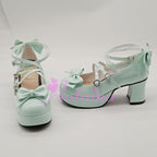 Lolita Bow Strap Shoes, Multicolors - image 31