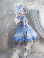 Shibuya Honey - Plus Size Sweet Lolita Plaid OP & JSK Dress - image 12