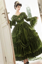 Tana Manor Classic Lolita OP Dress with Floral Decoration - image 8
