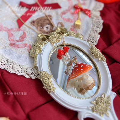 Handcraft Kawaii Lolita Mushroom Necklace - image 32