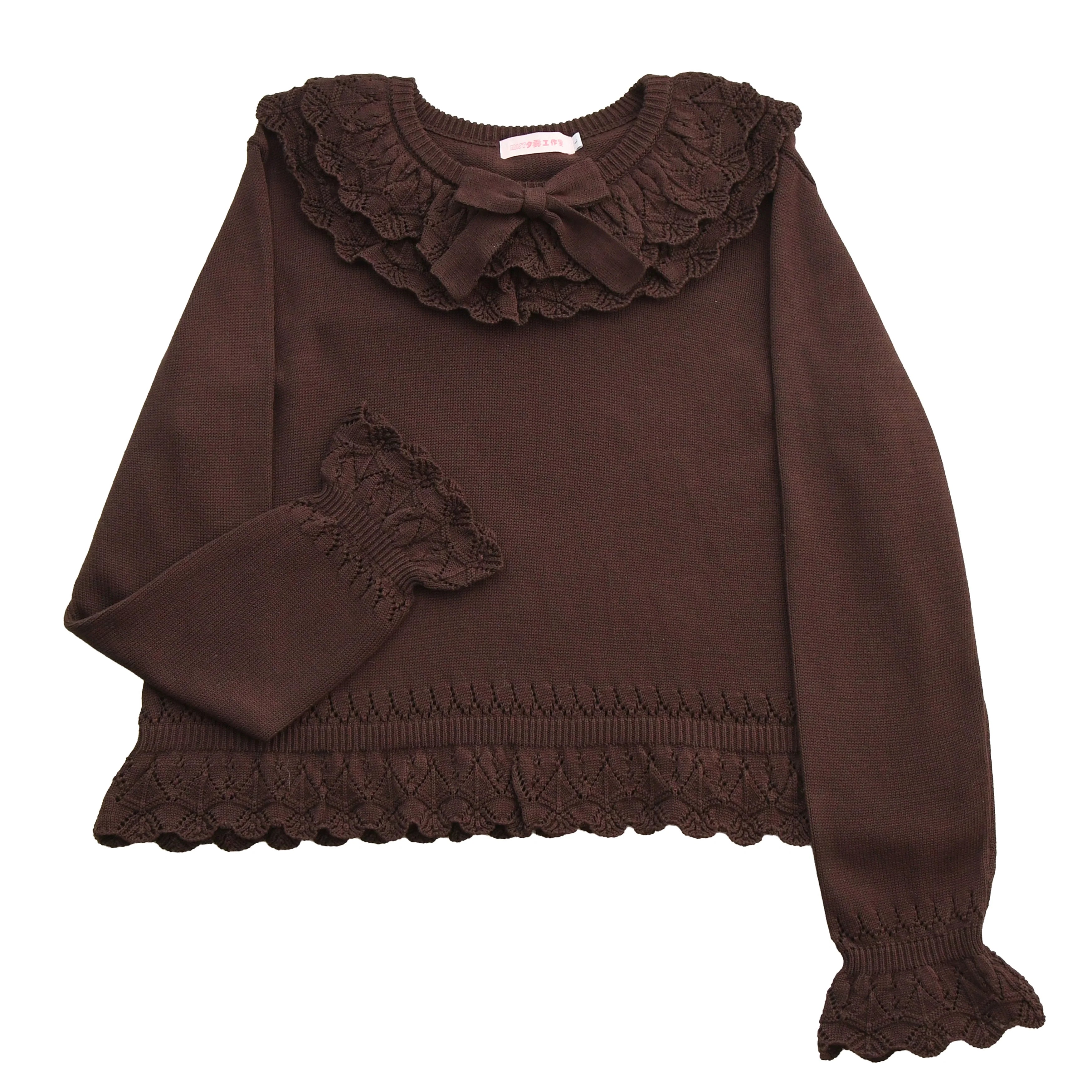 Nana - Sweet Lolita Sweater, Detachable Bow - image 20