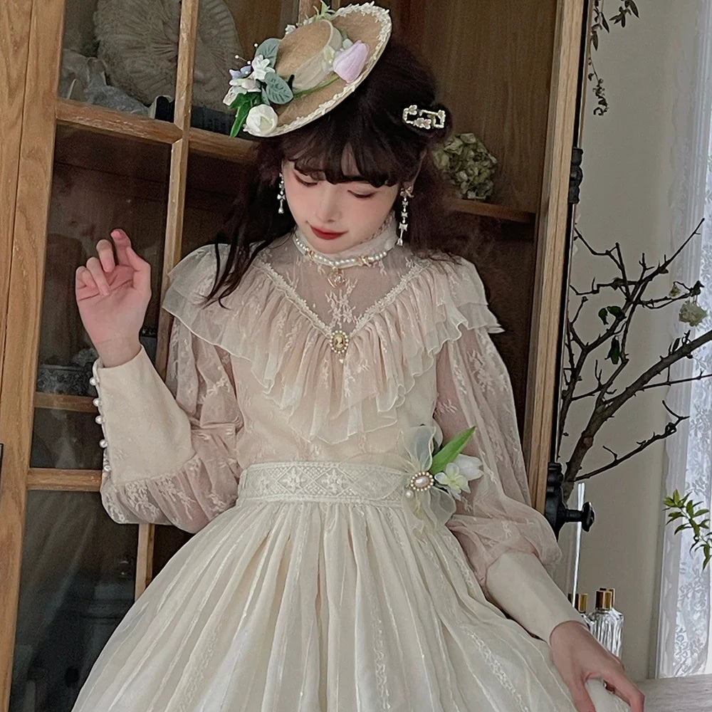 Tulip - Classic Lolita Short Sleeve OP Dress - image 86