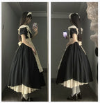 Kiss Kiss - Vintage Maid Lolita OP Dress and Apron - image 26