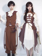 Pirate Guide - Vintage Lolita Suit Vest JSK Dress - image 1