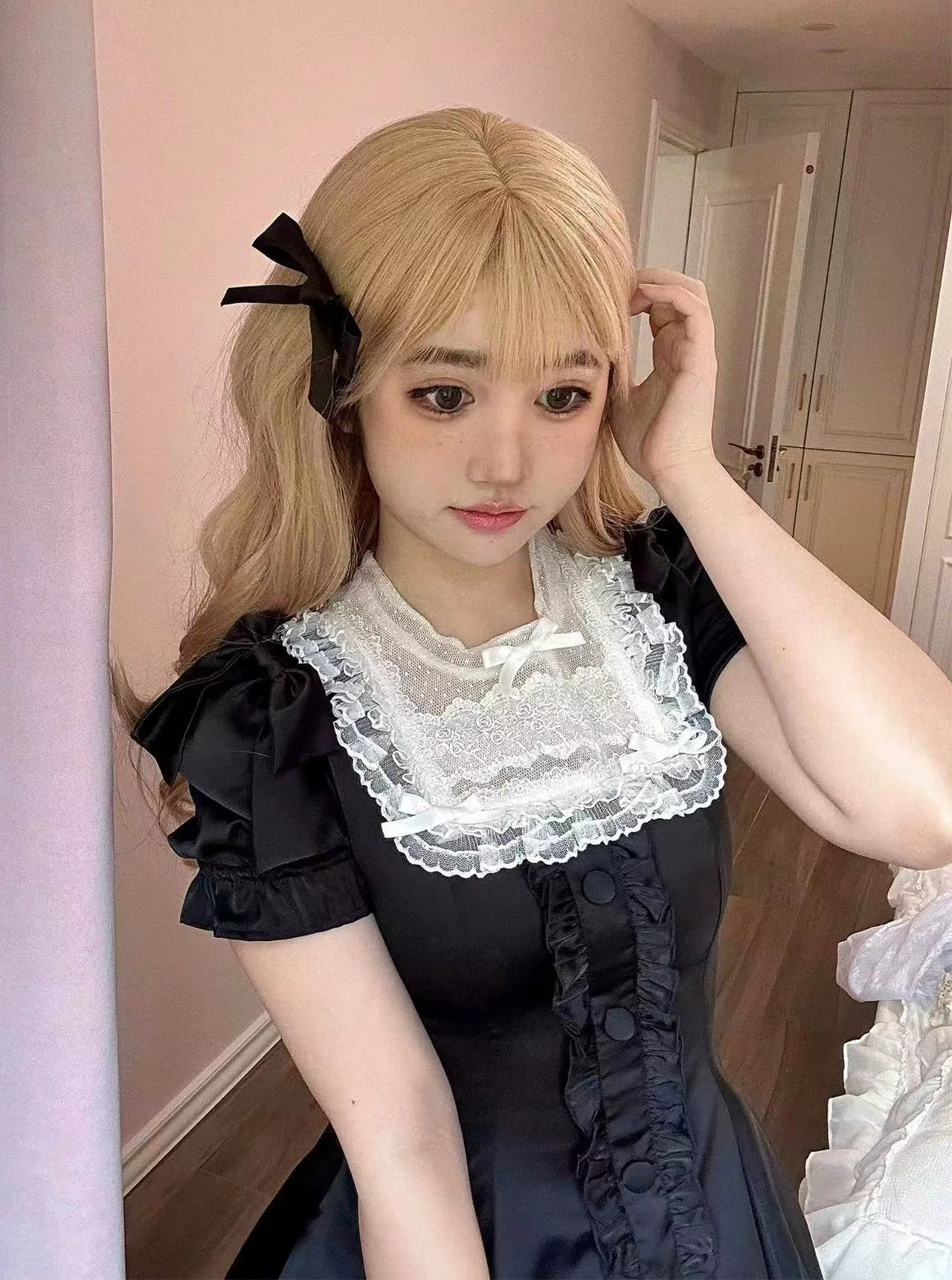 Plus Size Lolita OP Dress Summer Dress - image 25