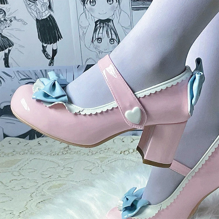 Elegant Lolita Heels Shoes Mary Jane Shoes - image 33