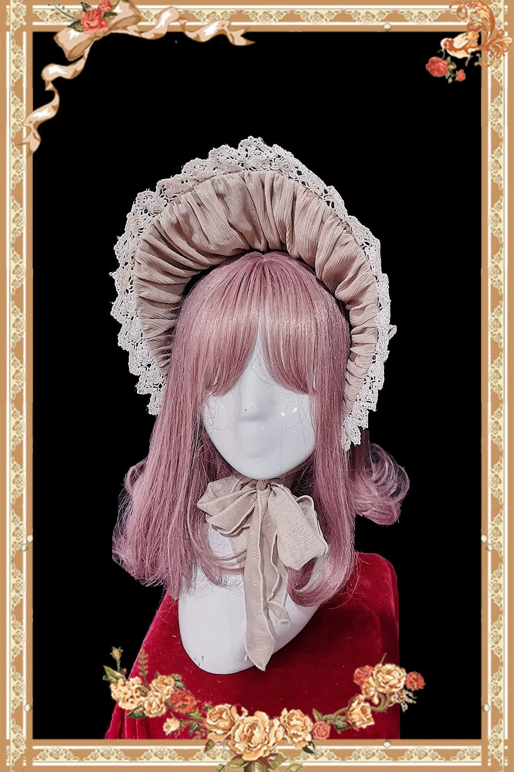 Sweet Lolita Accessories Bonnet KC Socks Beret - image 27