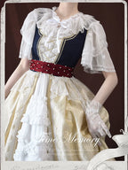 Sweetheart Curtain - Sweet Lolita Shawl Short Sleeve Lace Cardigan - image 2