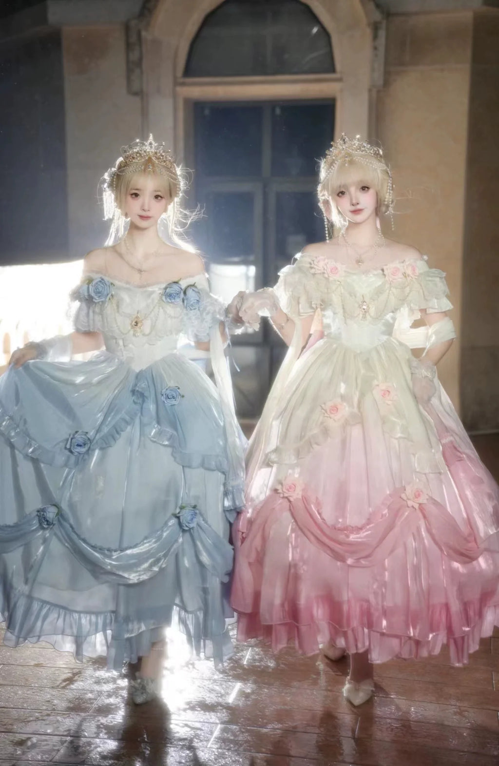 Tana Manor Classic Lolita OP Dress with Floral Decoration - image 2