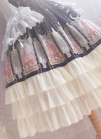 Constellation Printing Chiffon Lolita JSK Dress - image 18