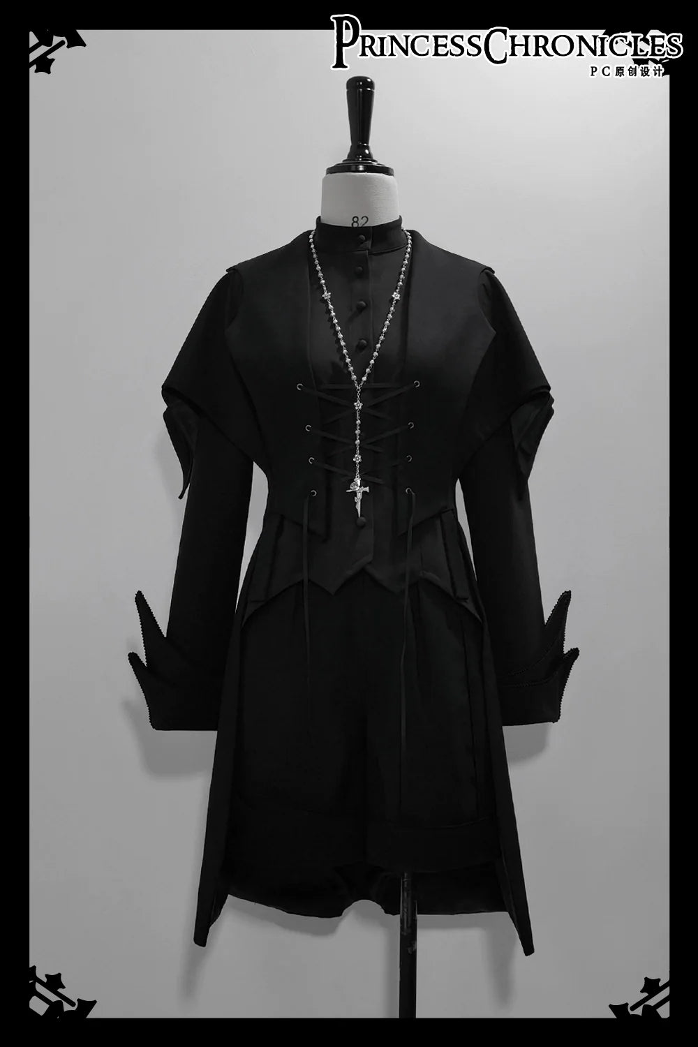Yan Ye - Swallowtail Ouji Lolita Long Vest - image 19
