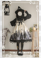 Elegant Lolita Slim Fit Mutton Sleeve Blouse - image 8