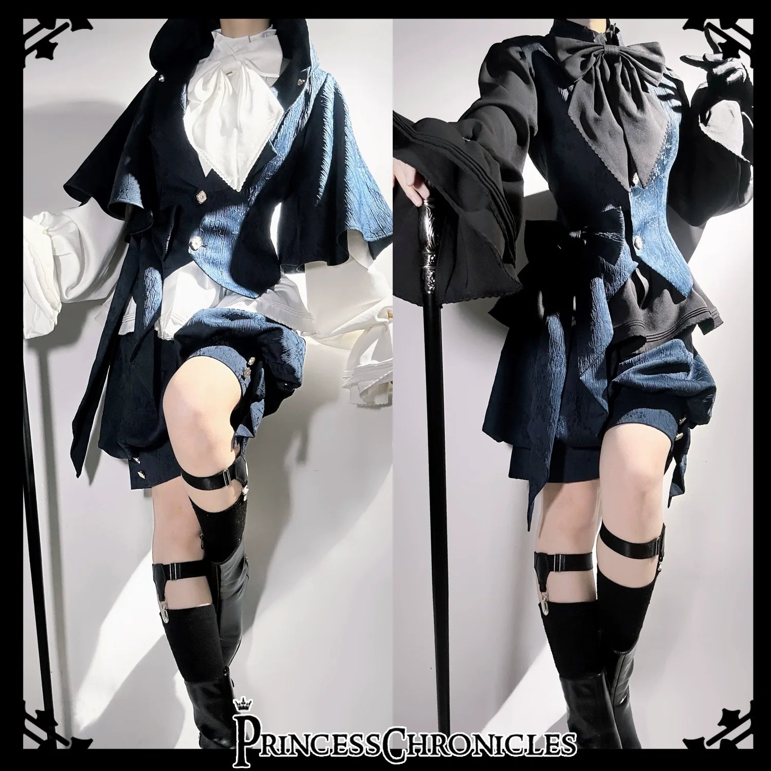 Rabbit - Vintage Lolita Jacket, Vest and Shorts - image 22