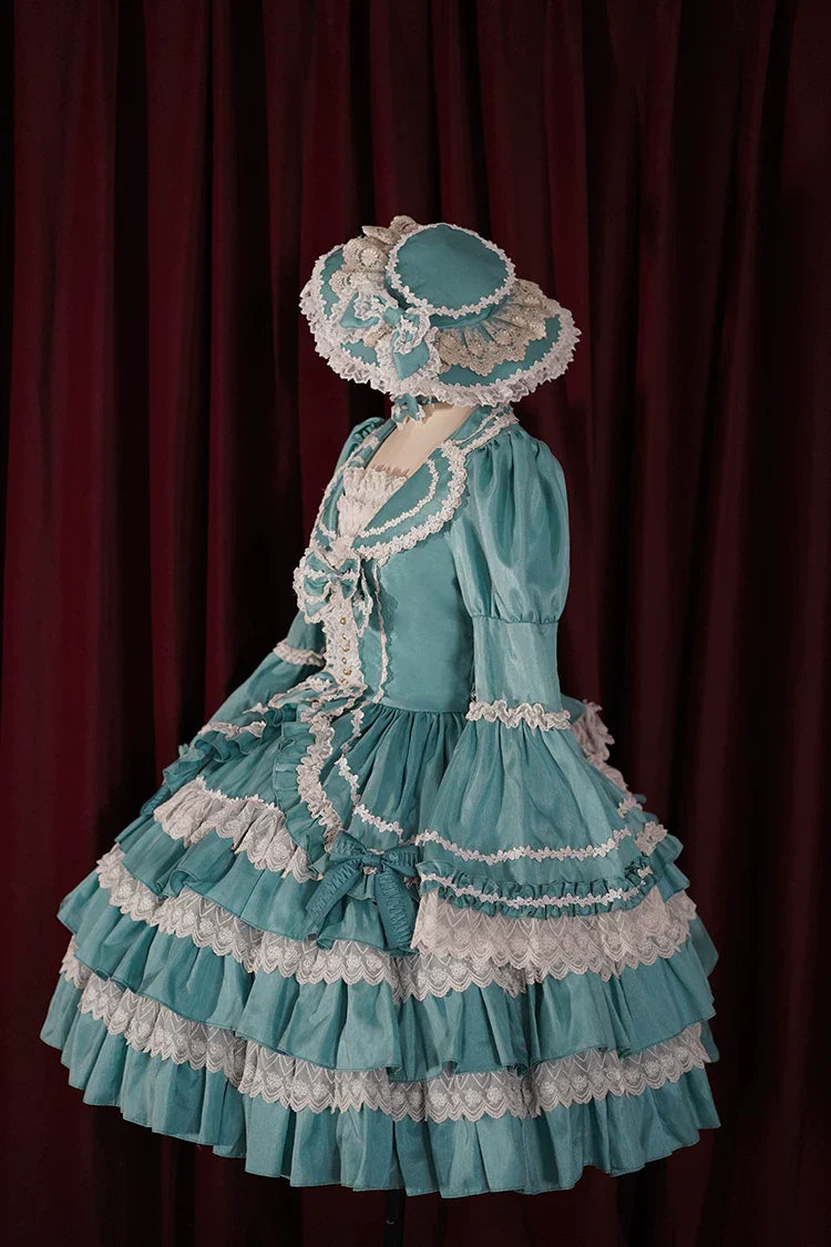 Eternal France Doll - Classic Lolita Doll-like OP Dress and Accessories - image 26