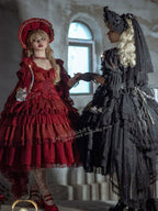 Elegant Lolita OP Dress Sunrise Elf Long Dress - image 1