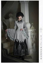 Raven's Night Song Oriental Gothic Lolita Dress Set - image 34