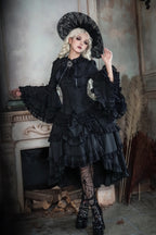 Immortal Bird Black Gothic Lolita Blouse SK Set - image 3