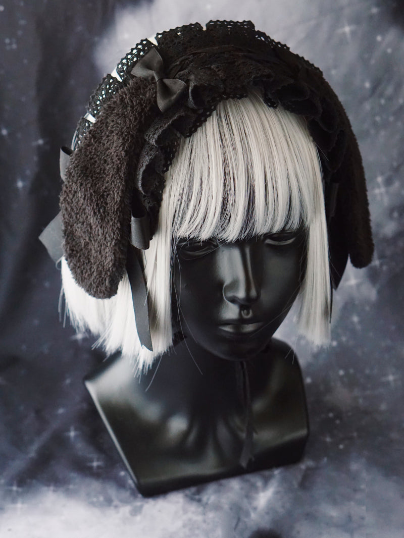 Black Wings Halloween Goth Lolita Hairband - image 26