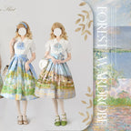 Monet Oil Painting - Retro Classic Lolita SK - image 19