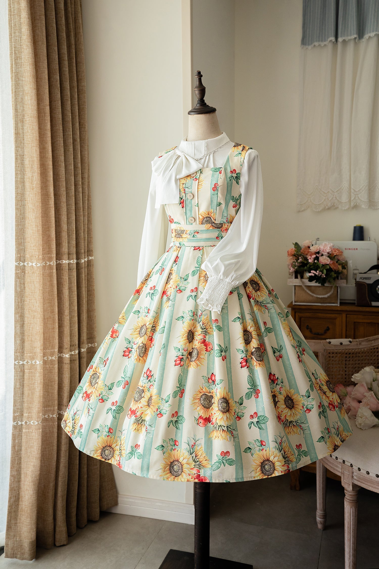 Basket of the Forest 2.0 - Flower Classic Dress - image 6