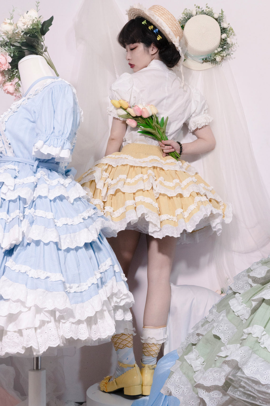 High Waist Lolita Violence Petticoat - image 8
