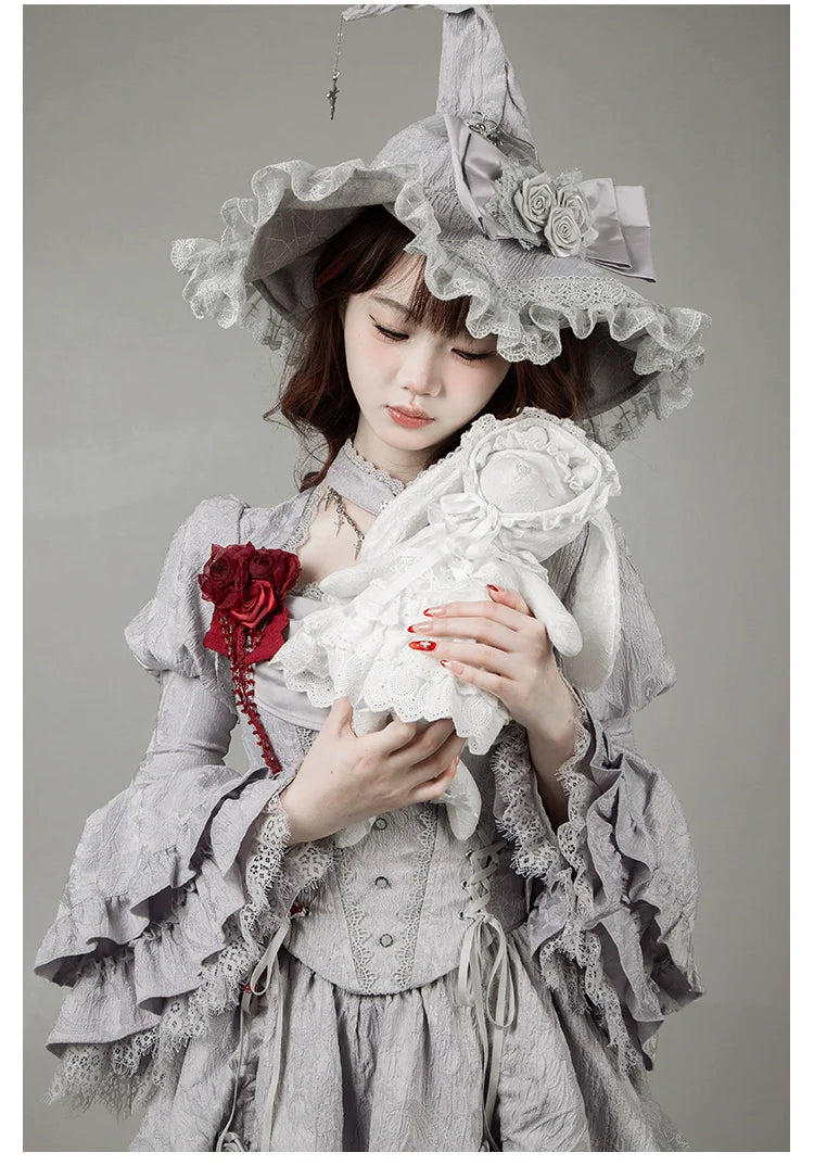 Puppet Box - Kawaii Lolita Bag Lamb Kitten Detachable Bag Dress Hat and Accessories - image 9