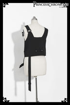 Secret Morning News - Vintage Ouji Lolita Vest Blouse Bloomers - image 7