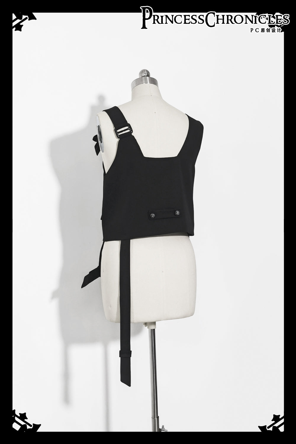 Secret Morning News - Vintage Ouji Lolita Vest Blouse Bloomers - image 7