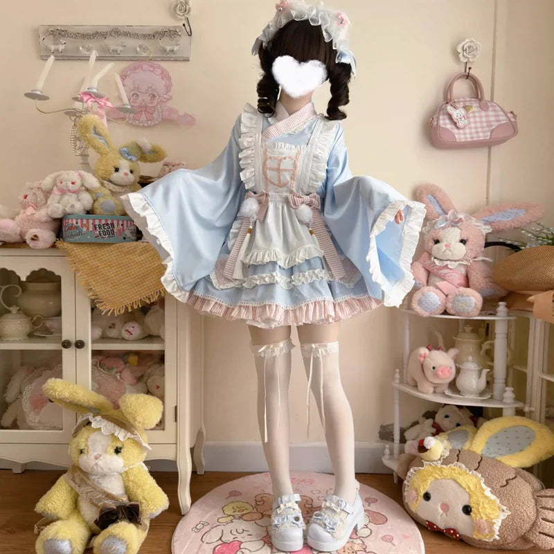 Sweet Meow Nurse - Maid Lolita Skirt Set Kawaii Lolita Dress - image 9