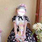 Cheese Cat - Sweet and Playful Strawberry Gingham Lace Cuffs - image 26