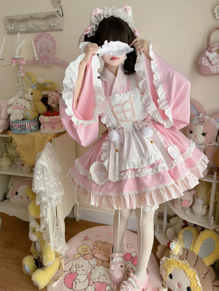 Sweet Meow Nurse - Maid Lolita Skirt Set Kawaii Lolita Dress - image 3