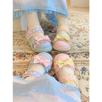 Cute Bow Candy-Colored Lolita Flat Shoes - image 13