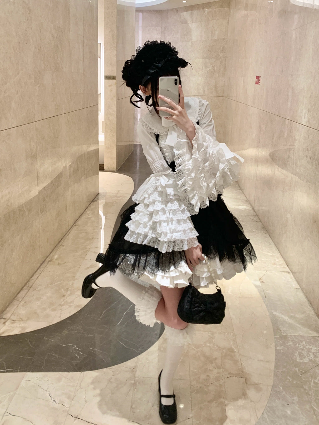 Cannelés - Elegant Lolita Cotton Blouse, Hime Sleeve - image 12