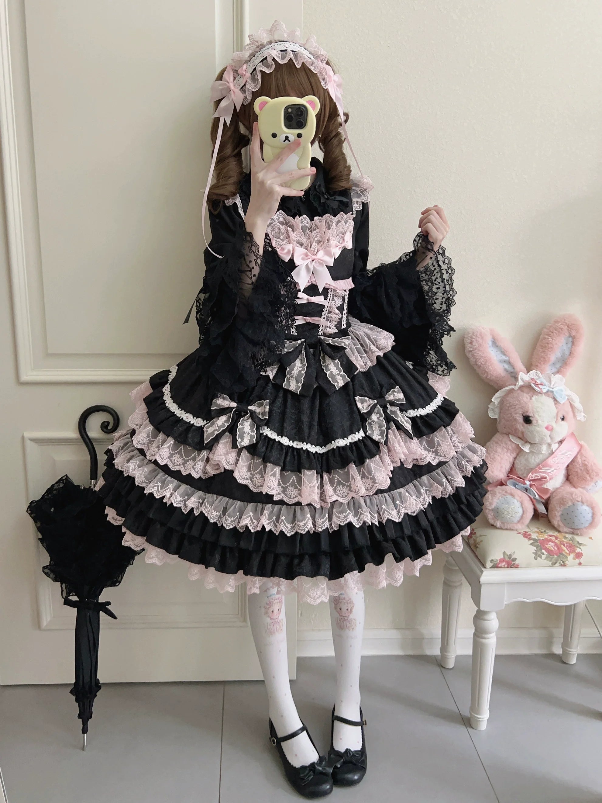 Flower Ode - Doll-like Sweet Lolita Jumper Dress - image 13