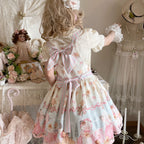 Sheep Pattern Waltz Princess Lolita JSK Salopette - image 10