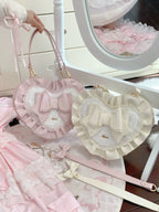 Small Gift Box - Sweet Lolita Heart Handbag, Bow Accent - image 30