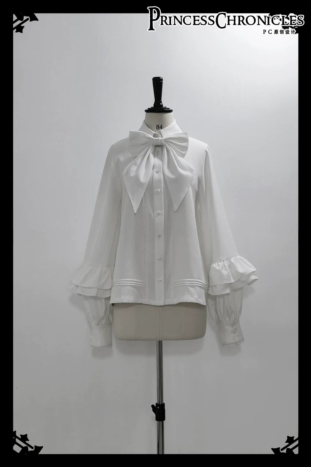 Codename 003 - Ouji Lolita Shirt and Pants Set, Hooded Cape - image 5