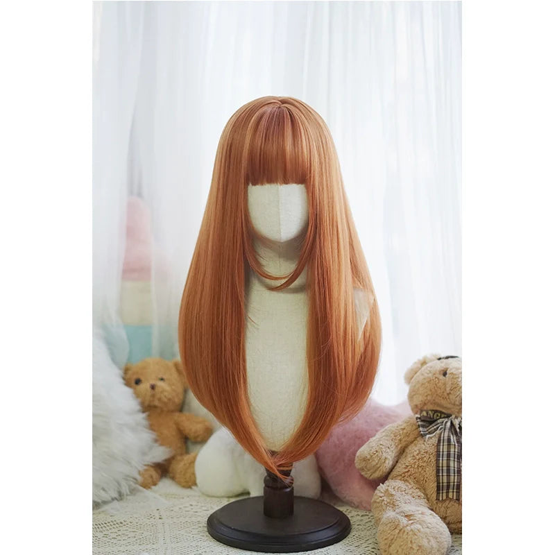 Daily Lolita Wig Matte Color Long Wigs - image 16